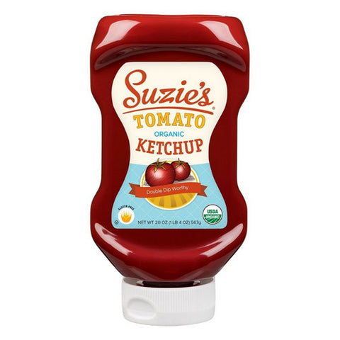 Organic Tomato Ketchup 20 Oz (Case Of 12) by Suzies