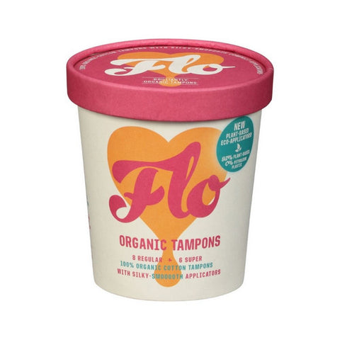 Tampons Eco-Applicator 14 Count (Case Of 12) by FLO