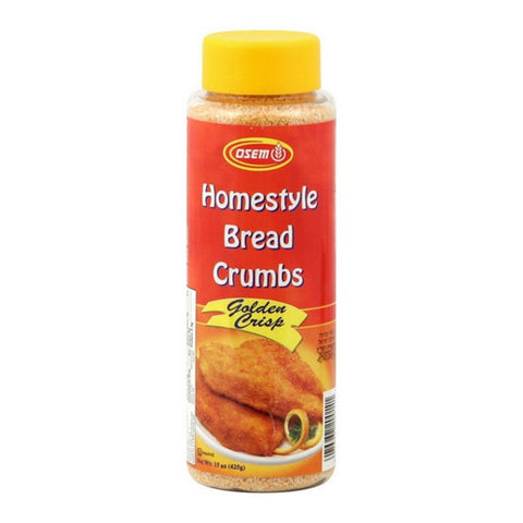 Bread Crumbs Homestyle 15 Oz (Case Of 12) by Osem