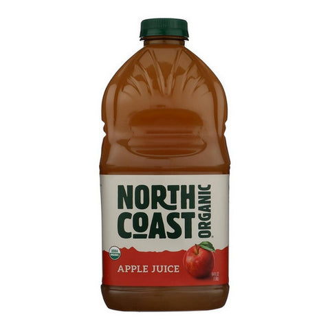 Apple Juice Organic Bottle 64 Oz (Case of 8) by North Coast
