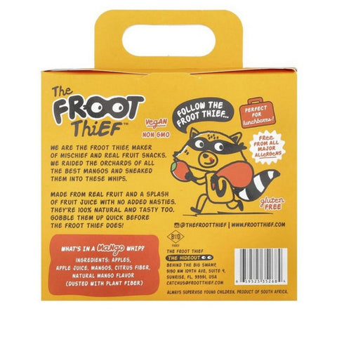 The Froot Thief, Mango Fruit Whips, 5 Count (Case of 8)