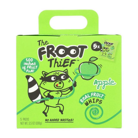 The Froot Thief, The Froot Thief Apple Fruit Whips, 5 Count (Case of 8)