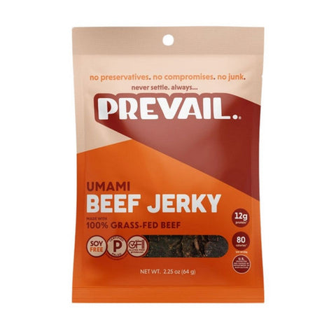 Prevail, Prevail Umami Beef Jerky, 2.25 Oz (Case of 8)