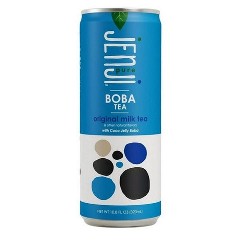 Jenji Pure, Original Milk Tea Boba Tea, 10.8 Oz (Case Of 12)