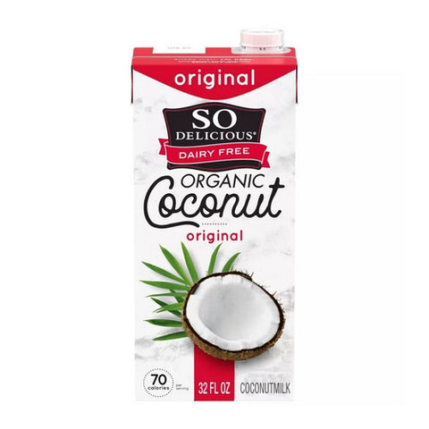 Organic Dairy Free Coconut Milk Beverage Original 32 Oz (Case Of 12) by So Delicious