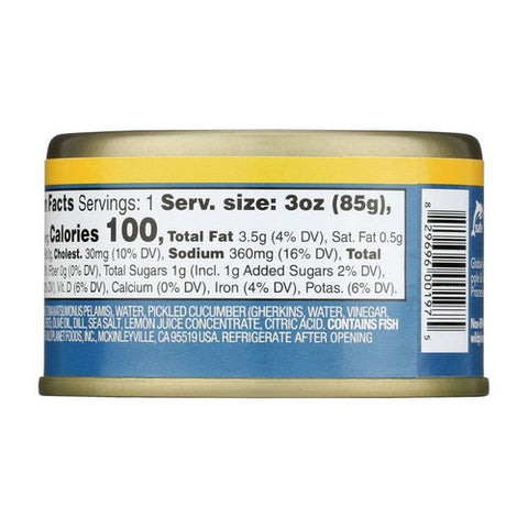 Wild Planet, Skipjack Tuna With Dill Pickle, 3 Oz (Case Of 12)