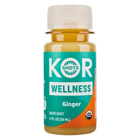 KOR, Organic Wellness Ginger Shot, 1.7 Oz (Case Of 12)
