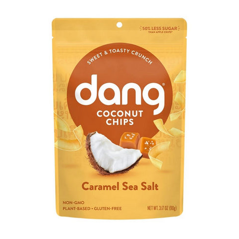 Dang, Coconut Chips Sea Salt Caramel, 3.17 Oz (Case Of 12)