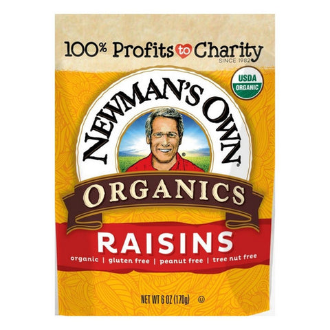 Organic Raisins 6 Oz (Case Of 12) by Newman's Own