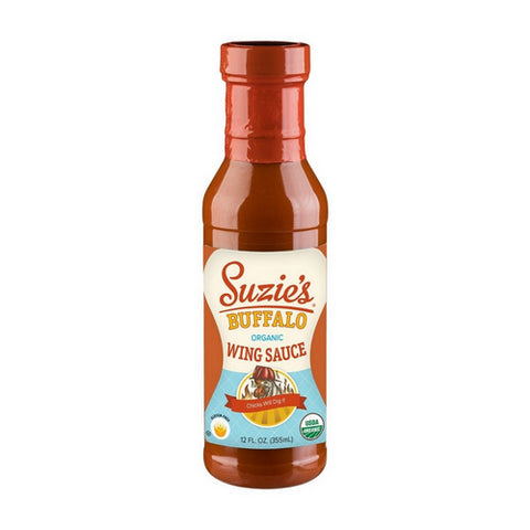 Organic Buffalo Wing Sauce 12 Oz X 4 (Case Of 6) by Suzies