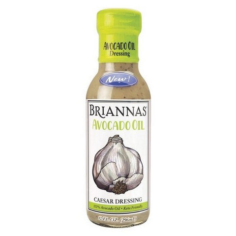 Briannas, Avocado Oil Caesar Dressing, 10 Oz (Case Of 6)