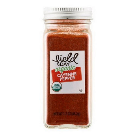 Field Day, Organic Cayenne Pepper, 1.7 Oz (Case Of 6)