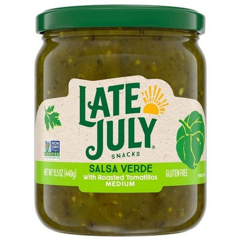 Late July, Organic Salsa Verde Medium, 15.5 Oz (Case Of 12)