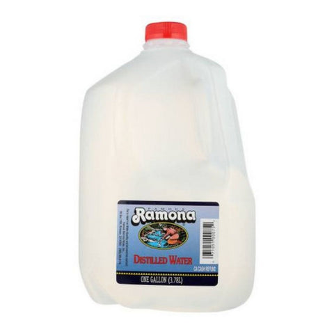 Distilled Water 1 Gallon (Case Of 6) by Famous Ramona