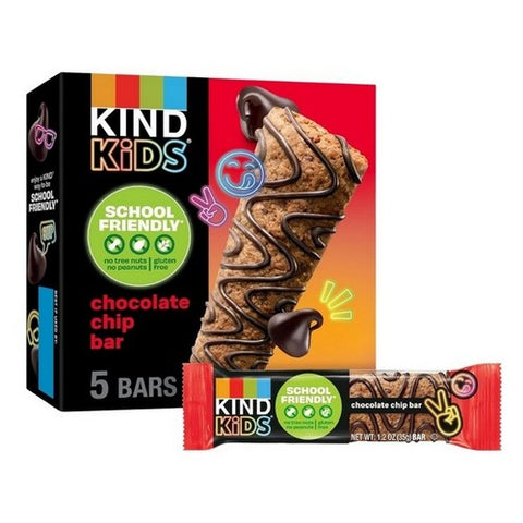 Kind, Kids Bar Oat Chocolate Chip, 1.2 Oz / 5 Count  (Case Of 8)