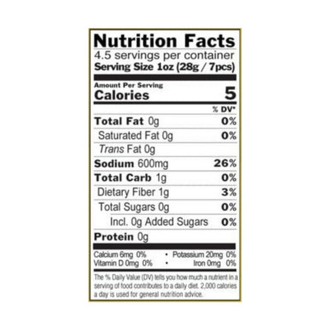 Big Picture Foods, Organic Banana Pepper Rings, 12 Oz (Case Of 8)