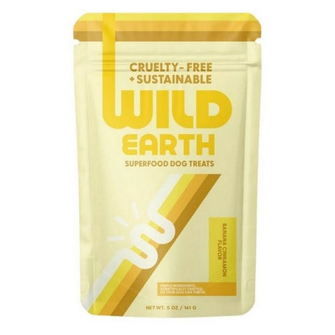 Wild Earth, Dog Treats Banana Cinnamon, 5 Oz (Case Of 8)