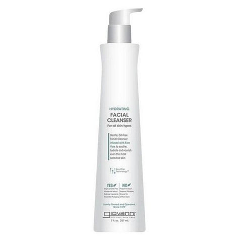Giovanni Cosmetics, Eco Chic Hydrating Facial Cleanser, 7 Oz
