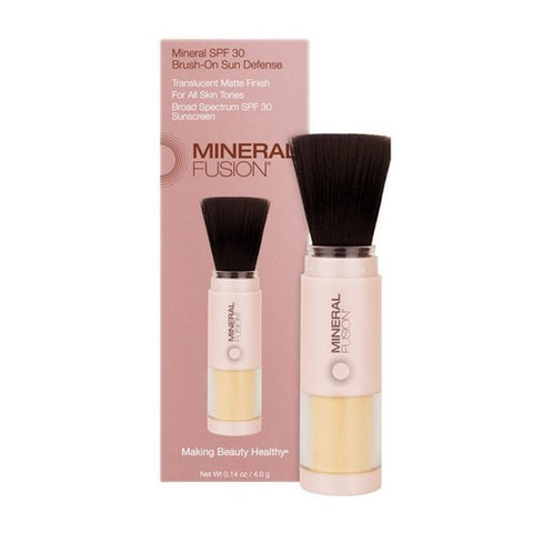 Mineral Fusion, Mineral SPF 30 Brush On Sun Defense, 0.14 Oz