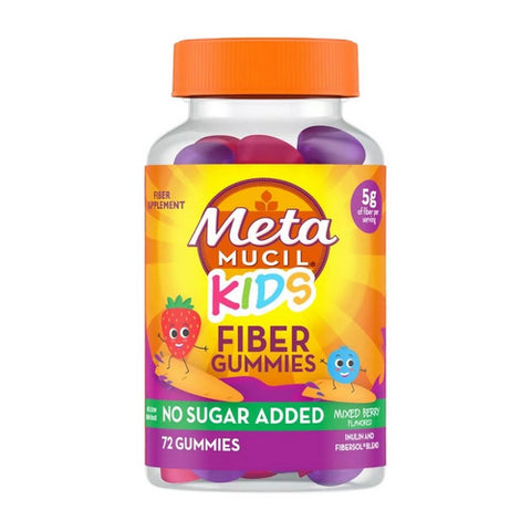 Kids Fiber Gummies Mixed Berry 72 Gummies by Metamucil