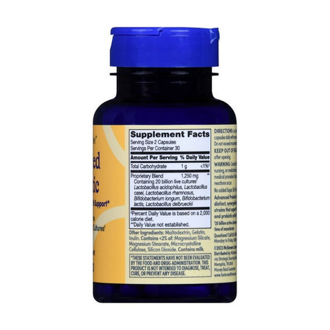 Foster And Thrive, Advanced Probiotic, 60 Capsules