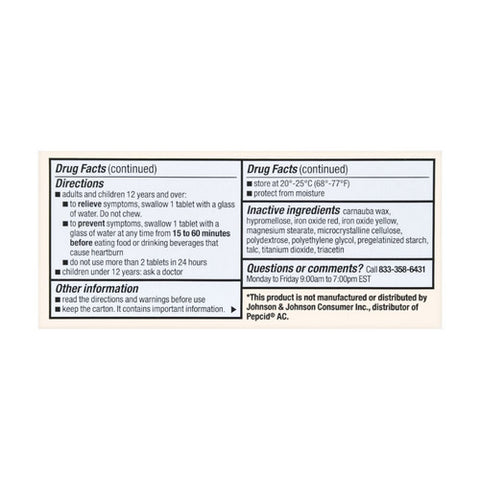 Foster And Thrive, Original Strength Acid Reducer, 10 Mg, 90 Tabs