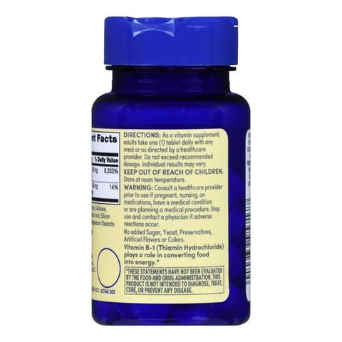 Foster And Thrive, Vitamin B-1, 100 Mg, 100 Tabs