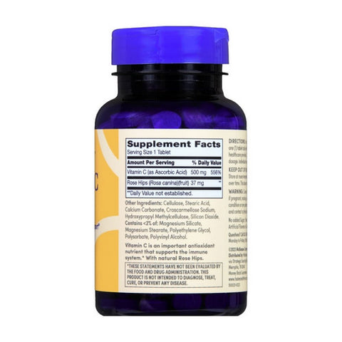 Foster And Thrive, Vitamin C With Rose Hips, 500 Mg, 250 Tabs