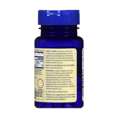 Foster And Thrive, Vitamin D3, 250 Mcg, 100 Tabs