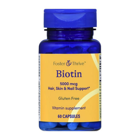 Foster And Thrive, Biotin, 5000 Mcg, 60 Capsules