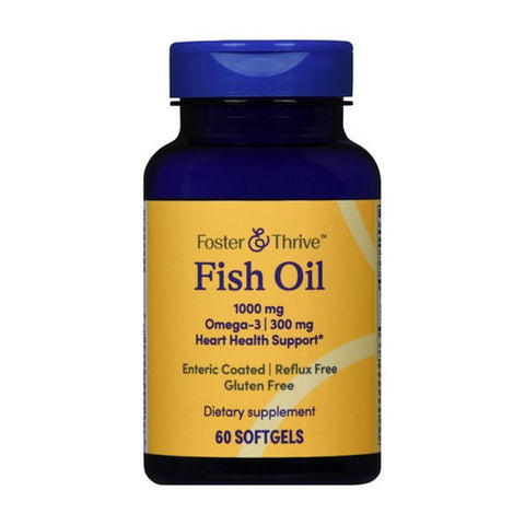 Foster And Thrive, Fish Oil, 1000 Mg, 60 Softgels