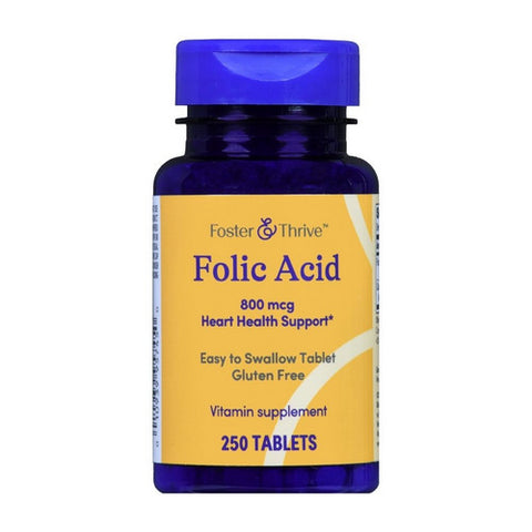 Foster And Thrive, Folic Acid, 800 Mcg, 250 Tabs