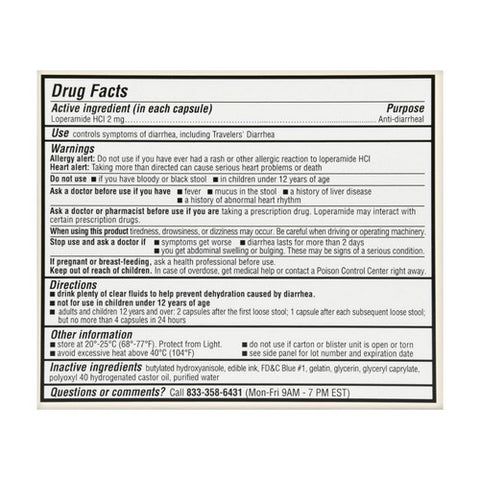 Foster And Thrive, Anti-Diarrheal Loperamide Hcl, 2 Mg, 24 Softgels
