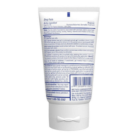 Psoriasin, Extra Strength 2% Coal Tar Deep Moisturizing Ointment Tube, 4.2 Oz