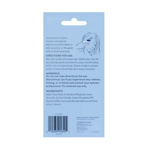 Foster And Thrive, Rinse Free Eyelid Wipes, 30 Count Foster And Thrive