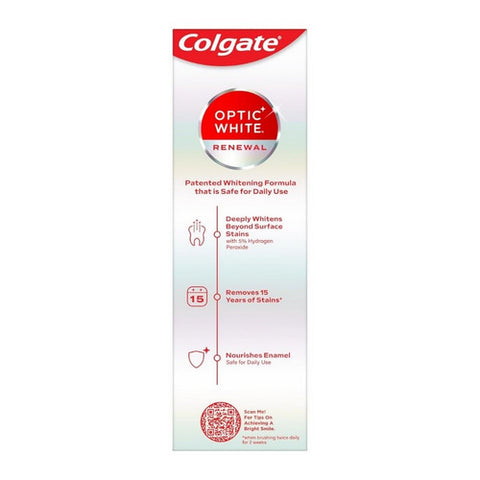 Colgate, Optic White Renewal High Impact White, 3 Oz