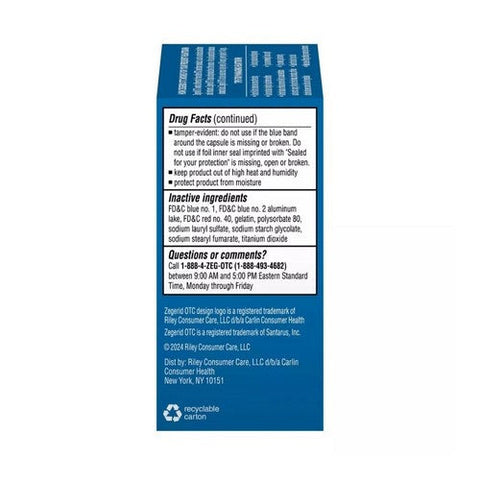 Zegerid Otc, Zegerid Otc Acid Reducer Capsules, 14 Count Zegerid Otc