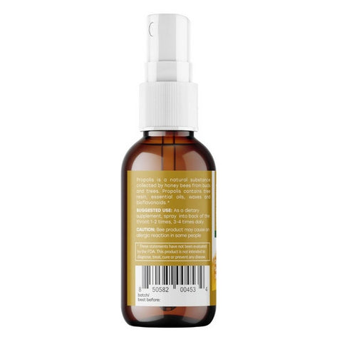 Apihaus, Propolis Throat Spray With Herbal, 1 Oz