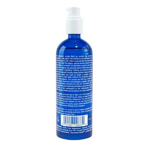 The Heart Of Tradition, Full Spectrum 100% Topical Magnesium in Blue Glass, 7 Oz