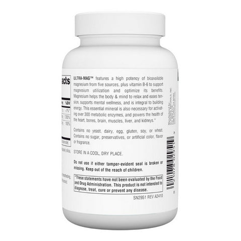 Source Naturals, Ultra Magnesium, 90 Veggie Capsules