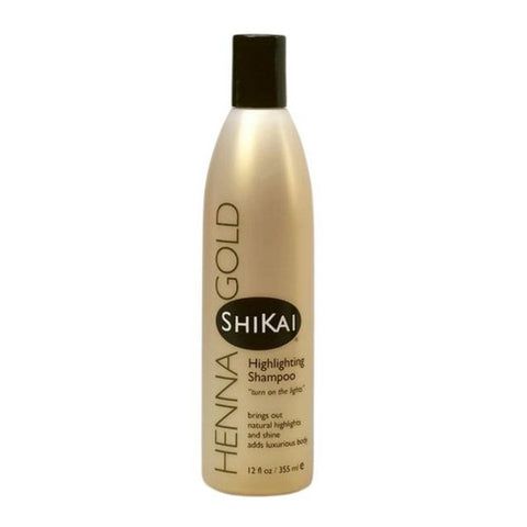 Shikai, Shampoo HG Highlighting, HENNA GOLD , 12 OZ