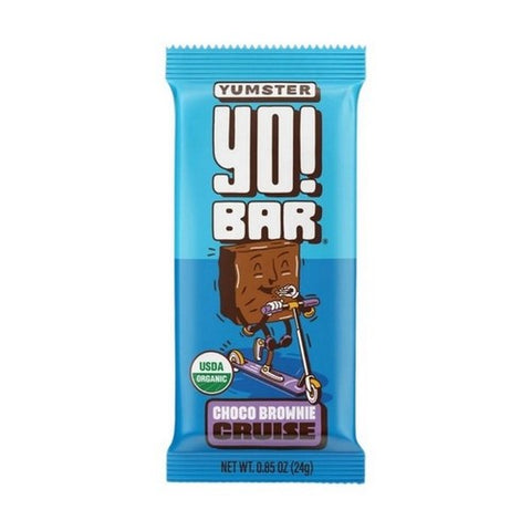 Bearded Brothers, Choco Brownie Cruise Yo! Bar, 0.85 Oz X 5 Count (Case Of 6)