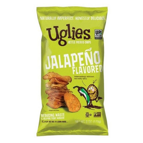 Uglies, Jalepeno Potato Chips, 6 Oz (Case Of 12)