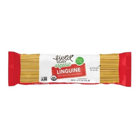 Field Day, Organic Linguine Pasta, 16 Oz (Case Of 12)
