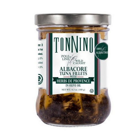Tonnino, Albacore Tuna Fillet With Herbs De Provence In Olive Oil, 6.3 Oz (Case Of 6)
