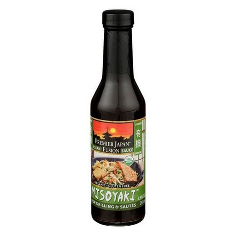 Premier Japan, Organic Misoyaki Asian Fusion Sauce For Grilling And Sauts, 8.5 OZ (Case Of 12)