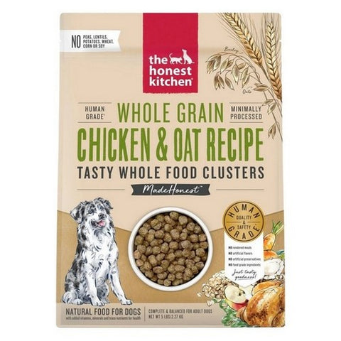 The Honest Kitchen, Whole Food Clusters Whole Grain Chicken Dog Food, 5 Lbs (Case Of 6)