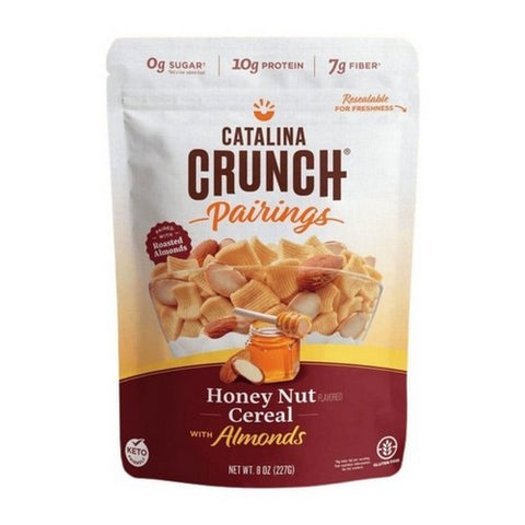 Catalina Crunch, Pairings Honey Nut With Almonds, 8 Oz (Case Of 6)