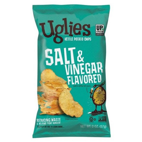 Uglies, Potato Chips Salt And Vinegar, 2 Oz (Case Of 24)