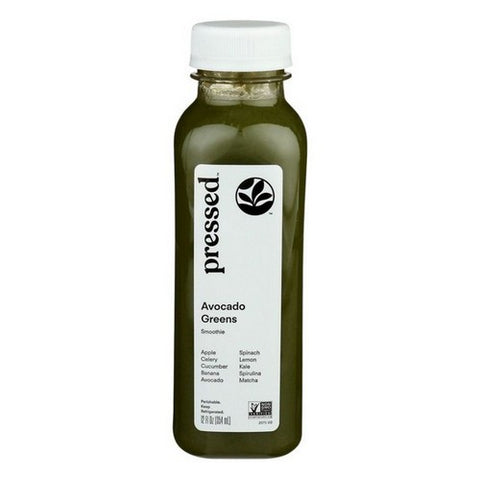 Pressed Juicery, Precise Avocado Greens, 12 Oz (Case Of 6)